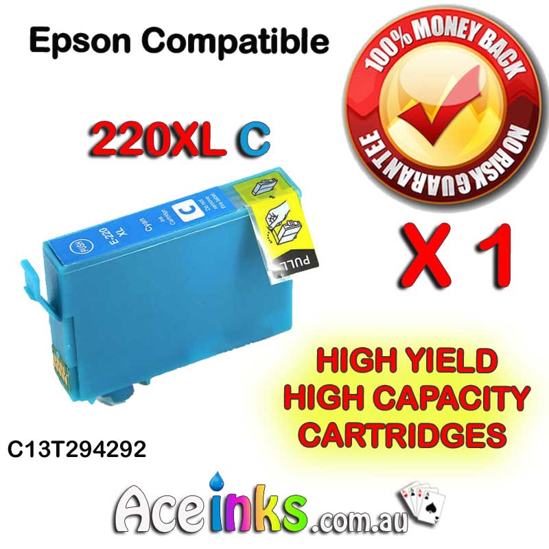 Compatible EPSON #220XLC CYAN